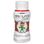 Resource Junior, preparación nutricional para mayores de 1 año, sabor chocolate, 4 x 200 ml