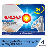 Nurofen Muscoli e Articolazioni 200 mg, cerotto medicinale, 4 unità