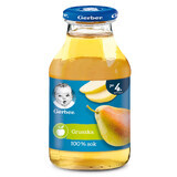 Gerber Zumo 100%, pera, a partir de 4 meses, 200 ml