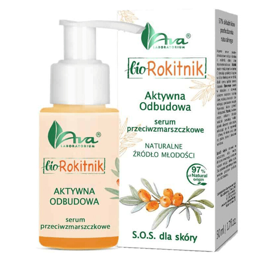 AVA Bio Sea Buckthorn, Active Recovery, Anti-wrinkle serum, 50 ml