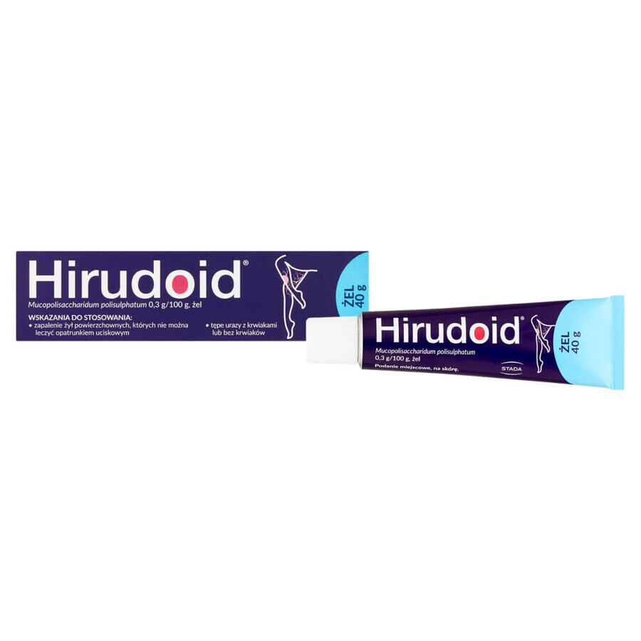 Hirudoide 0,3 g/ 100 g, gel, 40 g