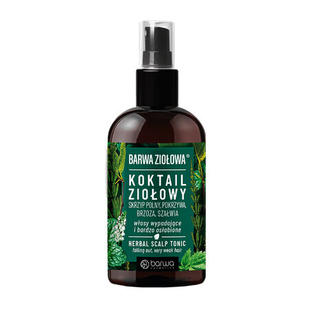 Barwa Ziołowa, herbal cocktail, fall and very weak hair, 95 ml