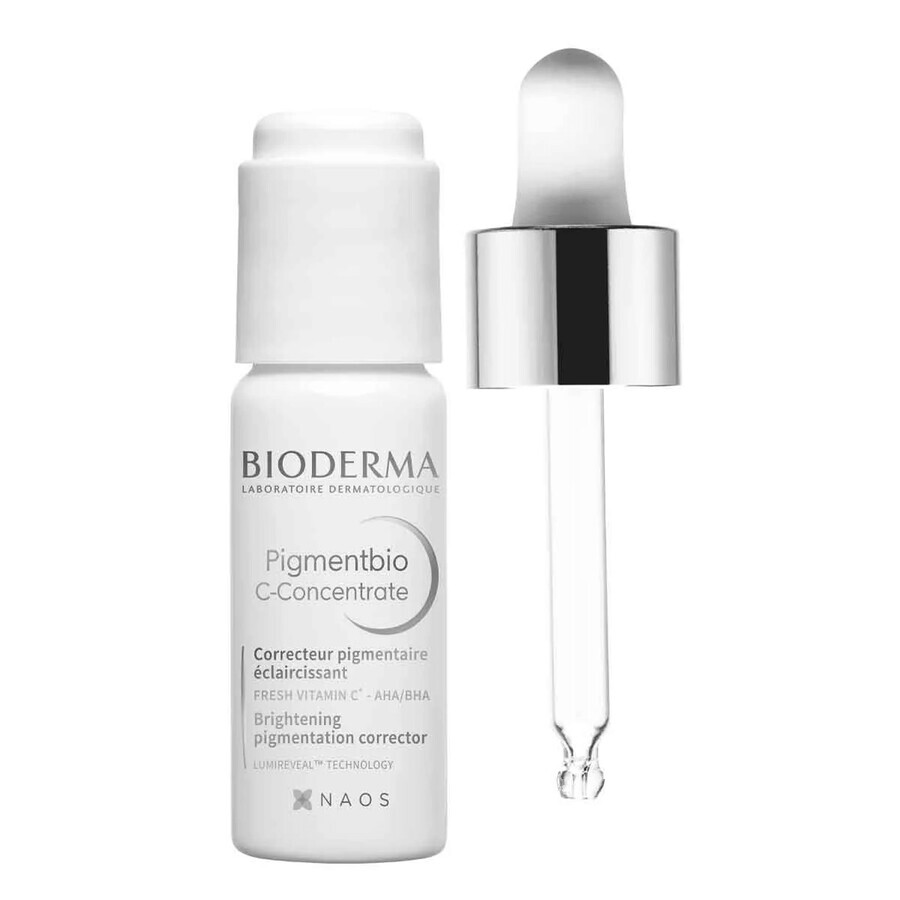 Bioderma Pigmentbio C-Konzentrat, aufhellendes Gesichtskonzentrat, mit Vitamin C, 15 ml