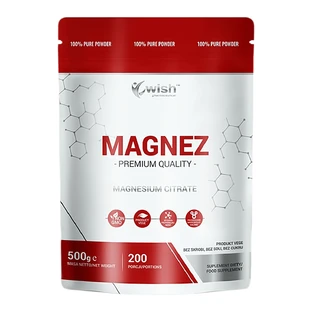 Wish Magnesio, citrato de magnesio, 500 g