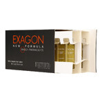 Exagon New Formula, tratamiento contra la caída del cabello, ampollas, 12 x 9 ml