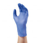 Peha-soft nitrile fino, guanti in nitrile, non sterili, senza polvere, blu, taglia L, 10 pezzi