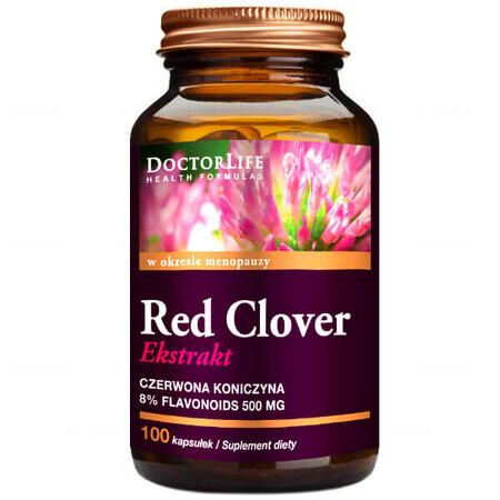 Doctor Life, Red Clover Extract, Red Clover, 100 Capsules