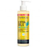 DAX Perfecta Extra Oils, guantes de silicona, crema-aceite para manos, uñas y cutículas, 195 ml