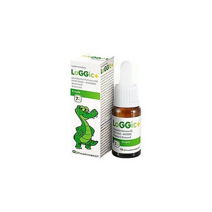 Pharmabest LoGGic+, gotas orales, desde el nacimiento, 7 ml