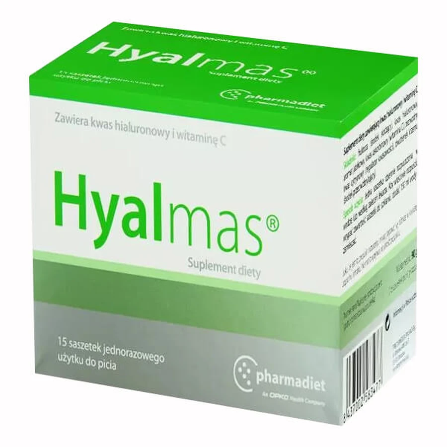 Hyalmas, 6 g x 15 saszetek: ceny i cechy
