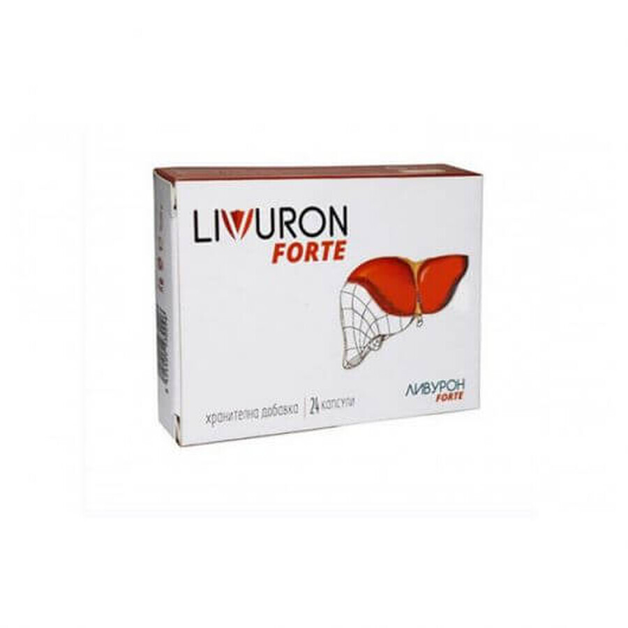 Livuron Forte, 24 cápsulas, Naturpharma