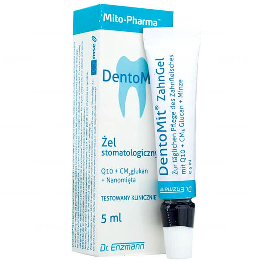 Mito-Pharma Dentomit Q10, dental gel, 5 ml