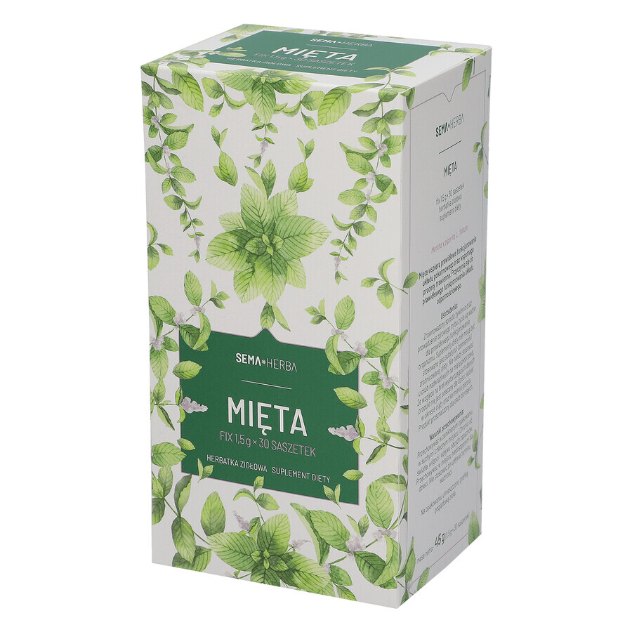 SEMA Herba Menta Fix, 1,5 g x 30 sobres