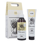 Yope havermelk set, natuurlijke shampoo voor normaal haar, 300ml + natuurlijke haarconditioner, 170ml