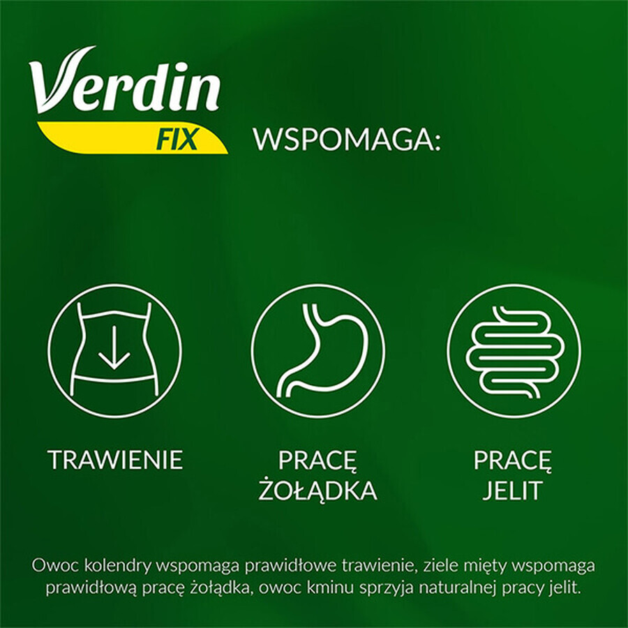 Verdin Fix con té verde, 20 sobres