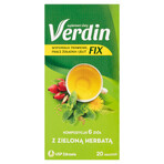 Verdin Fix con té verde, 20 sobres