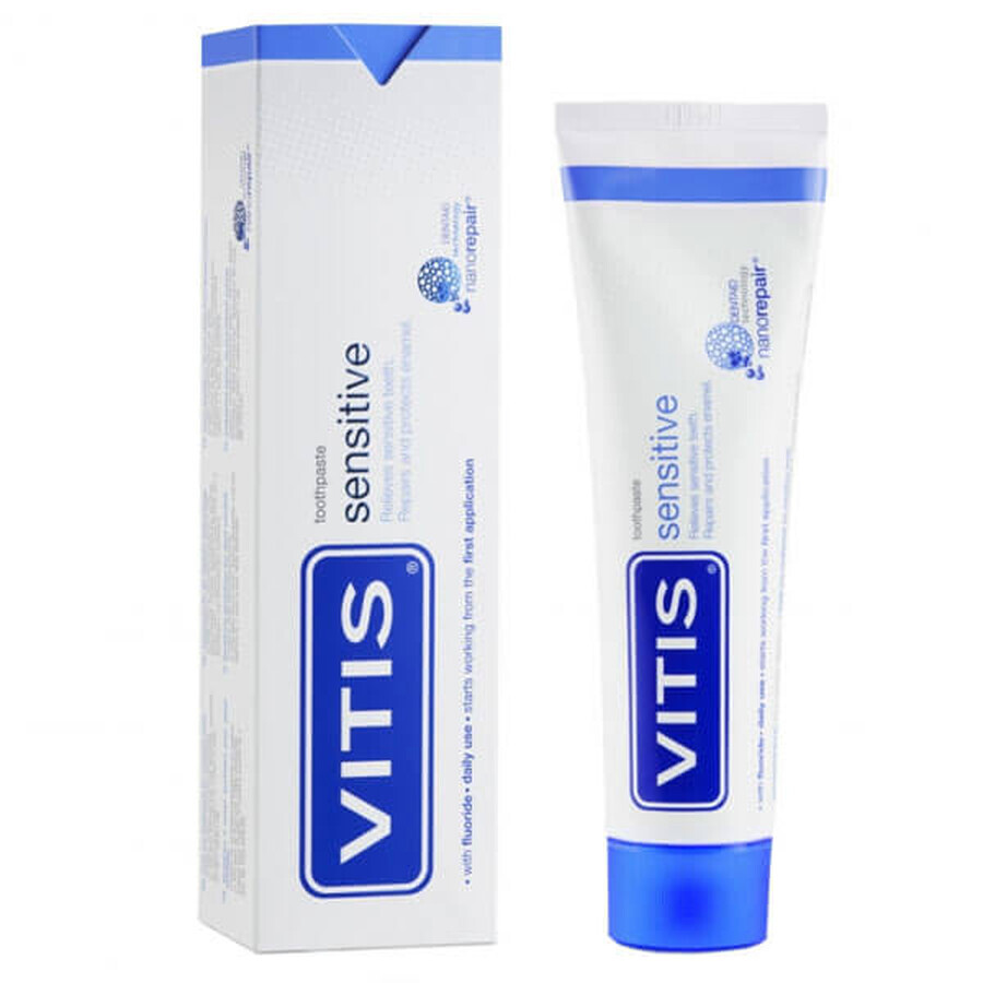 Vitis Sensitive, pasta de dientes, 100 ml