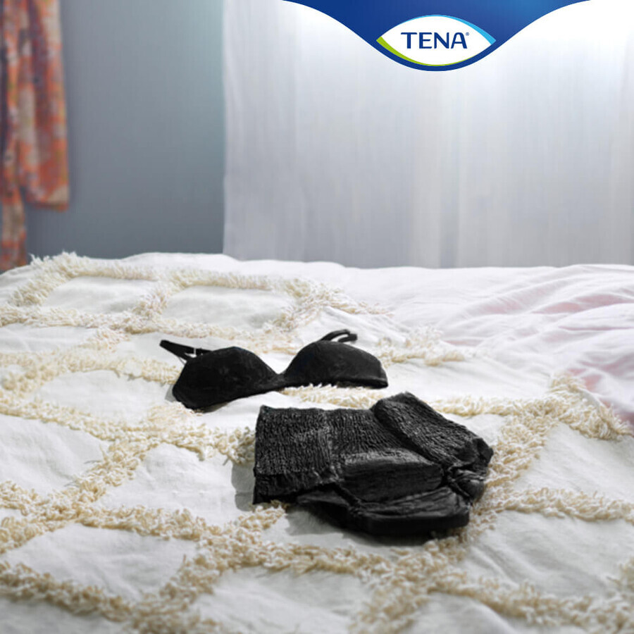 Tena Lady Pants Noir, braguitas absorbentes, talla M, 75-105 cm, Plus, 9 piezas