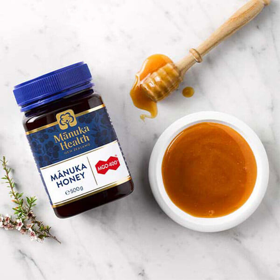 Manuka Health, Miel de Manuka MGO 400+, 500 g