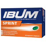 Ibum Sprint 200 mg, 30 cápsulas blandas