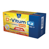 D-Vitum forte 2000 UI K2 MK-7, 120 cápsulas