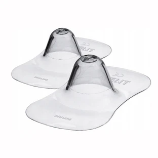 Avent, silikonowe osłonki na piersi, rozmiar S, 15 mm, SCF 153/01, 2 sztuki