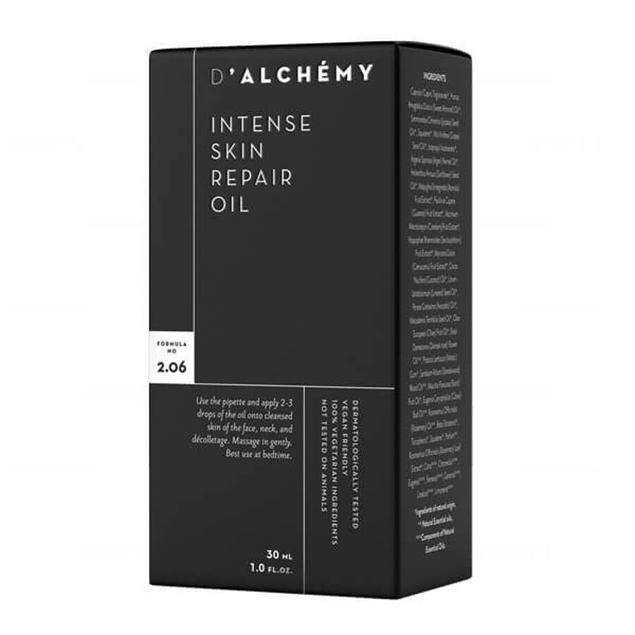 D'Alchemy, aceite facial regenerador intensivo, 30 ml