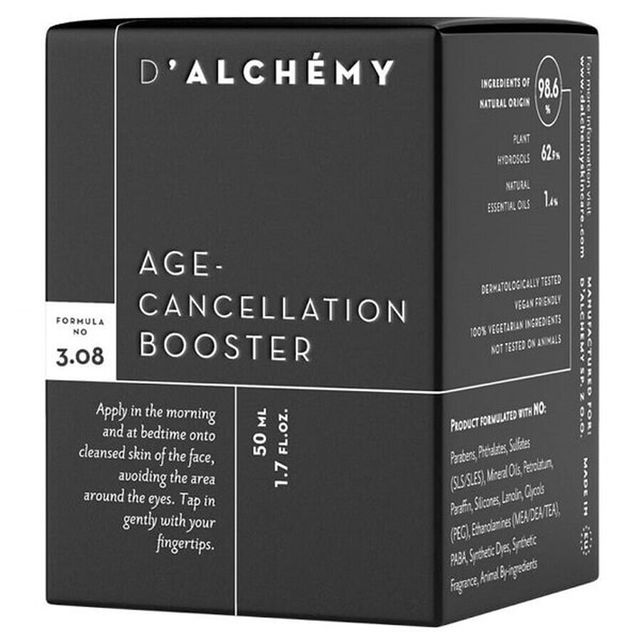 D&#39;Alchemy, loción antiarrugas para pieles grasas y mixtas, 50 ml