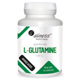 Aliness L-Glutamina, L-Glutamina 500 mg, 100 capsule vegetali