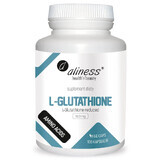 Aliness L-Glutathione Reduced, L-Glutathione Reduced 500 mg, 100 cápsulas vegetales