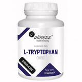 Aliness L-tryptophan, L-tryptophan 500 mg, 100 vegetable capsules