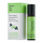 Make Me Bio Cucumber Freshness, siero illuminante per gli occhi, roller, 10 ml