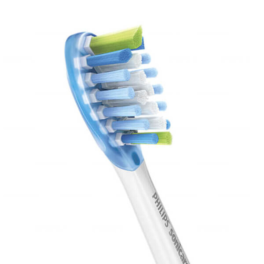 Philips, puntas de repuesto para el cepillo dental sónico Sonicare C3 Premium Plaque Defence, HX9044/17, blanco, 4 piezas