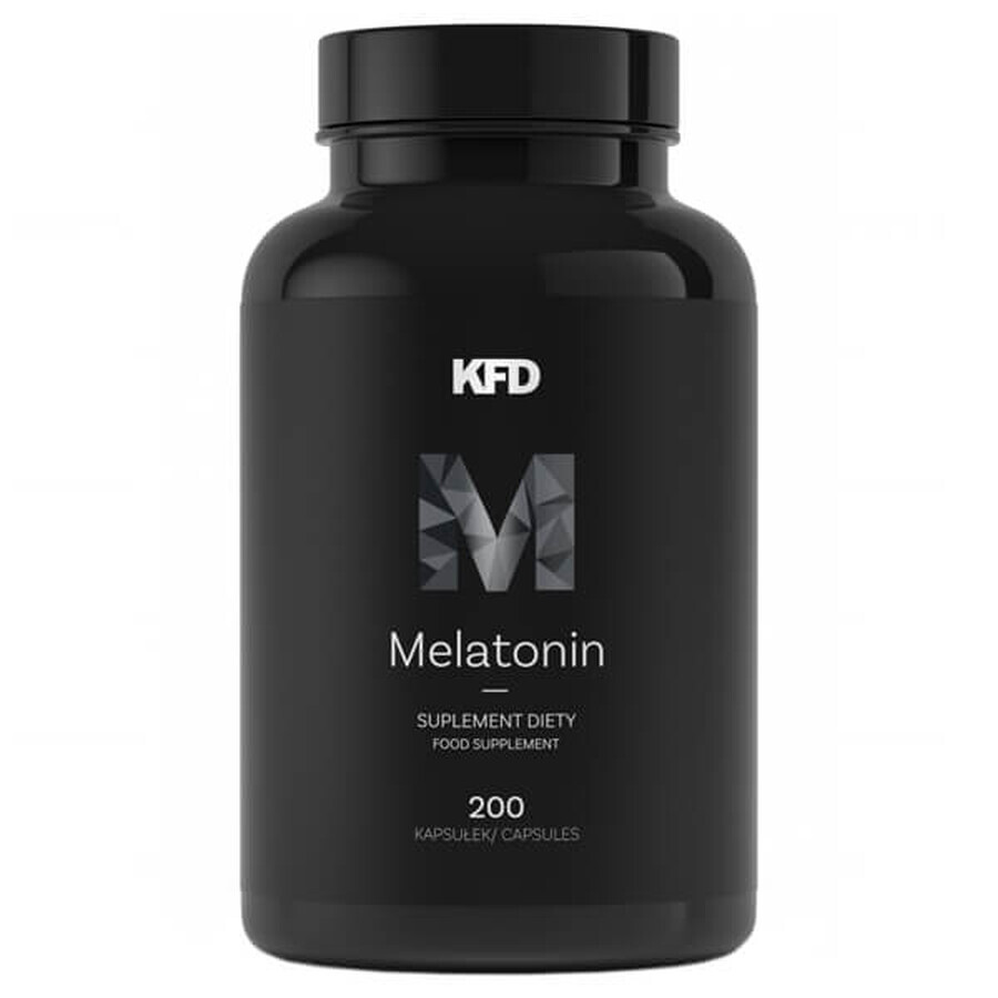 KFD Melatonine, melatonine 1 mg, 200 capsules