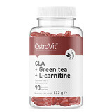 OstroVit CLA + ceai verde + L-carnitină, 90 capsule