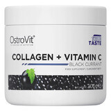 OstroVit, Collageen + Vitamine C, zwarte bes, 200 g