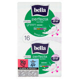 Bella Perfecta Ultra, assorbenti igienici SilkyDrai con ali, Maxi Verde, 16 pz.