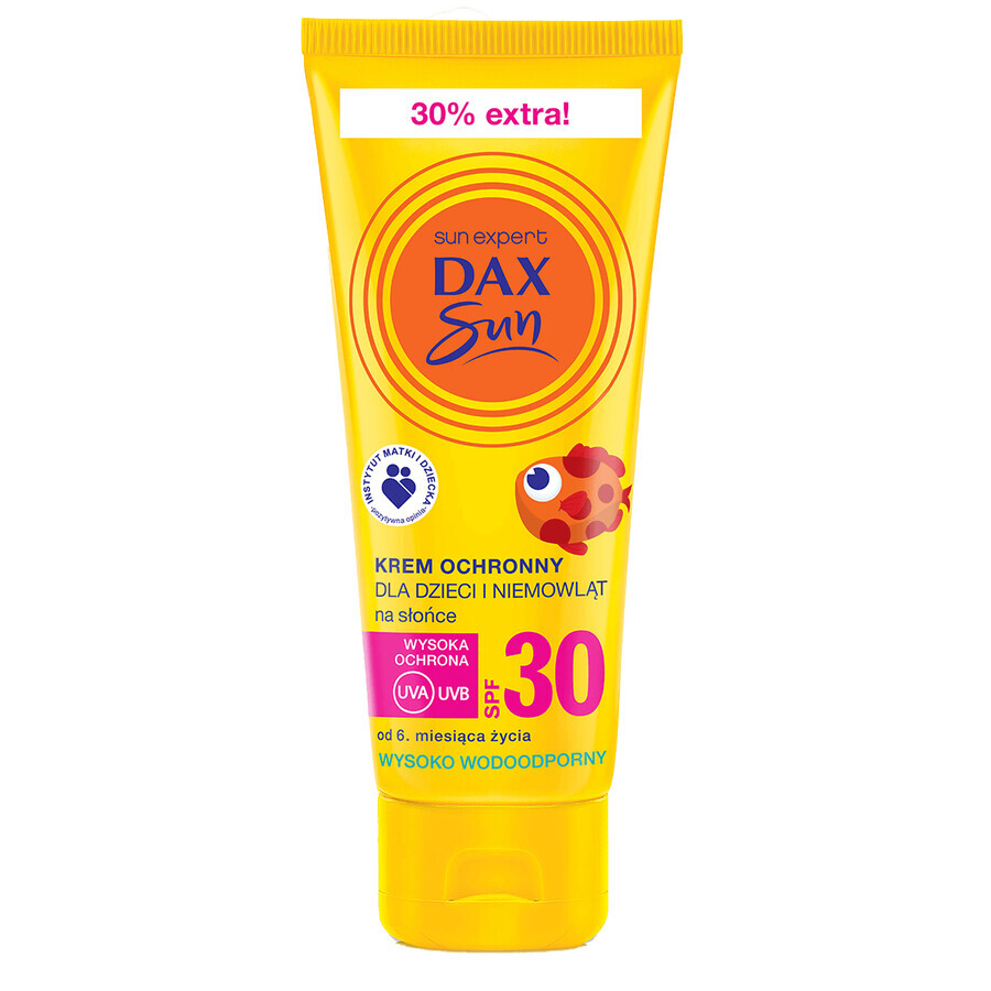 DAX Sun, cremă de protecție solară pentru bebeluși și copii, SPF 30, de la 6 luni, 75 ml