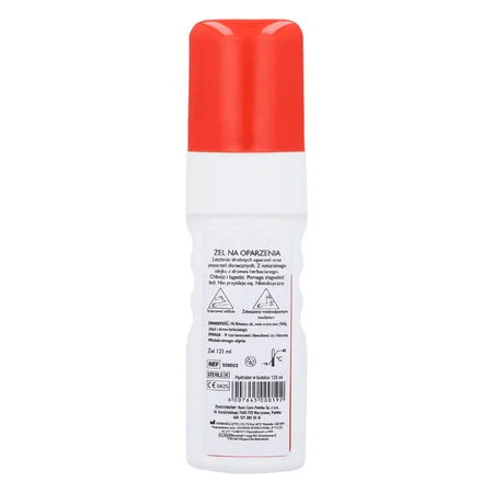 Burnshield, idrogel per ustioni in contenitore dispenser, 125 ml