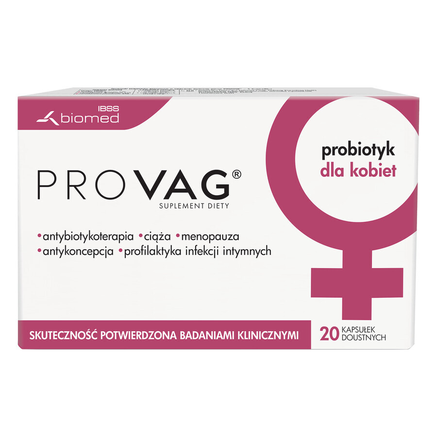 Provag, 20 capsule orali