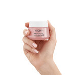 Vichy Neovadiol Rose Platinium, crème de nuit revitalisante et raffermissante à la rose pour les peaux matures, 50 ml