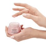 Vichy Neovadiol Rose Platinium, crème de nuit revitalisante et raffermissante à la rose pour les peaux matures, 50 ml