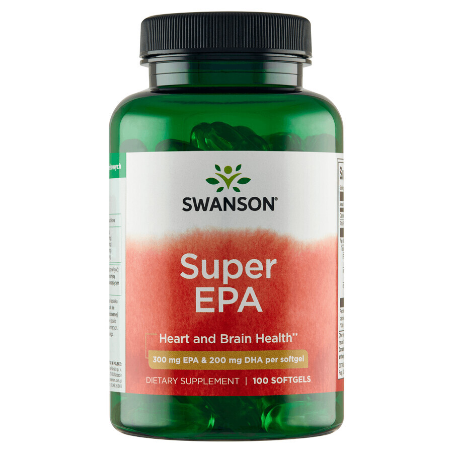 Swanson Super EPA, 100 capsules