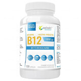 Wish Vitamina B12 1000 µg + prebiótico, 120 cápsulas