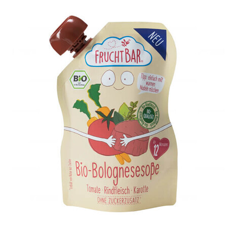 Fruchtbar Sauce bolognaise au bœuf BIO, après 12 mois, 190 g