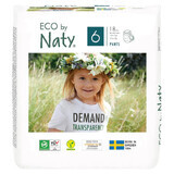 Eco By Naty, diapers size 6, from 16 kg, 18 pcs