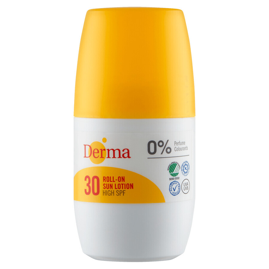 Derma Sun, roll-on solar FPS 30, 50 ml