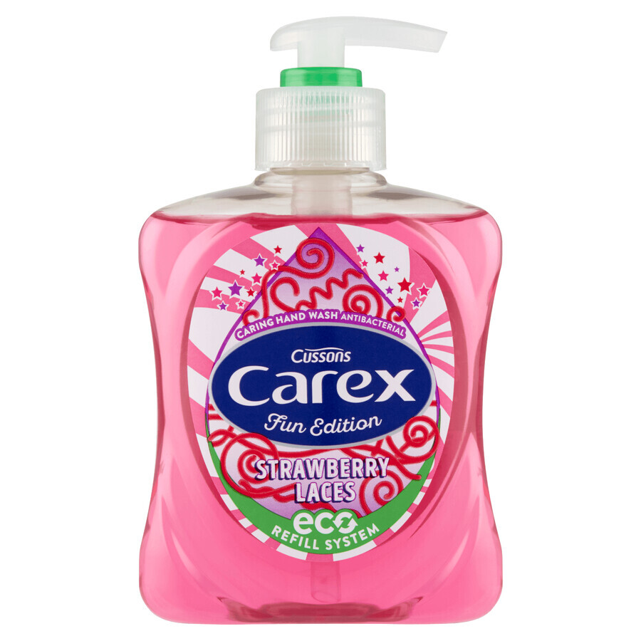 Carex Kids, Jabón antibacteriano caramelo de fresa, a partir de 3 años, 250 ml