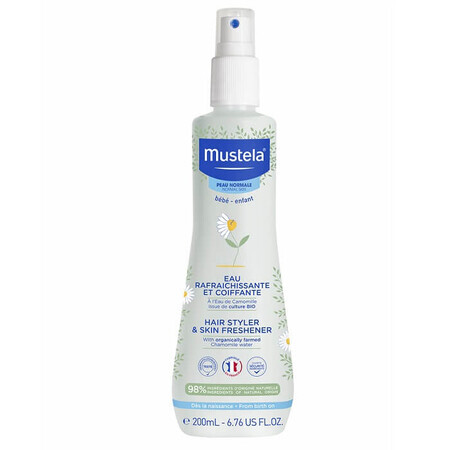 Loción refrescante y moldeadora, 200 ml, Mustela