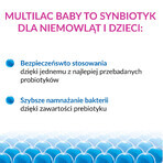 Multilac Baby Synbiotic, picături pentru copii de la 2 luni, 2 x 5 ml